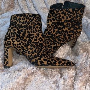 Steve Madden Leopard booties